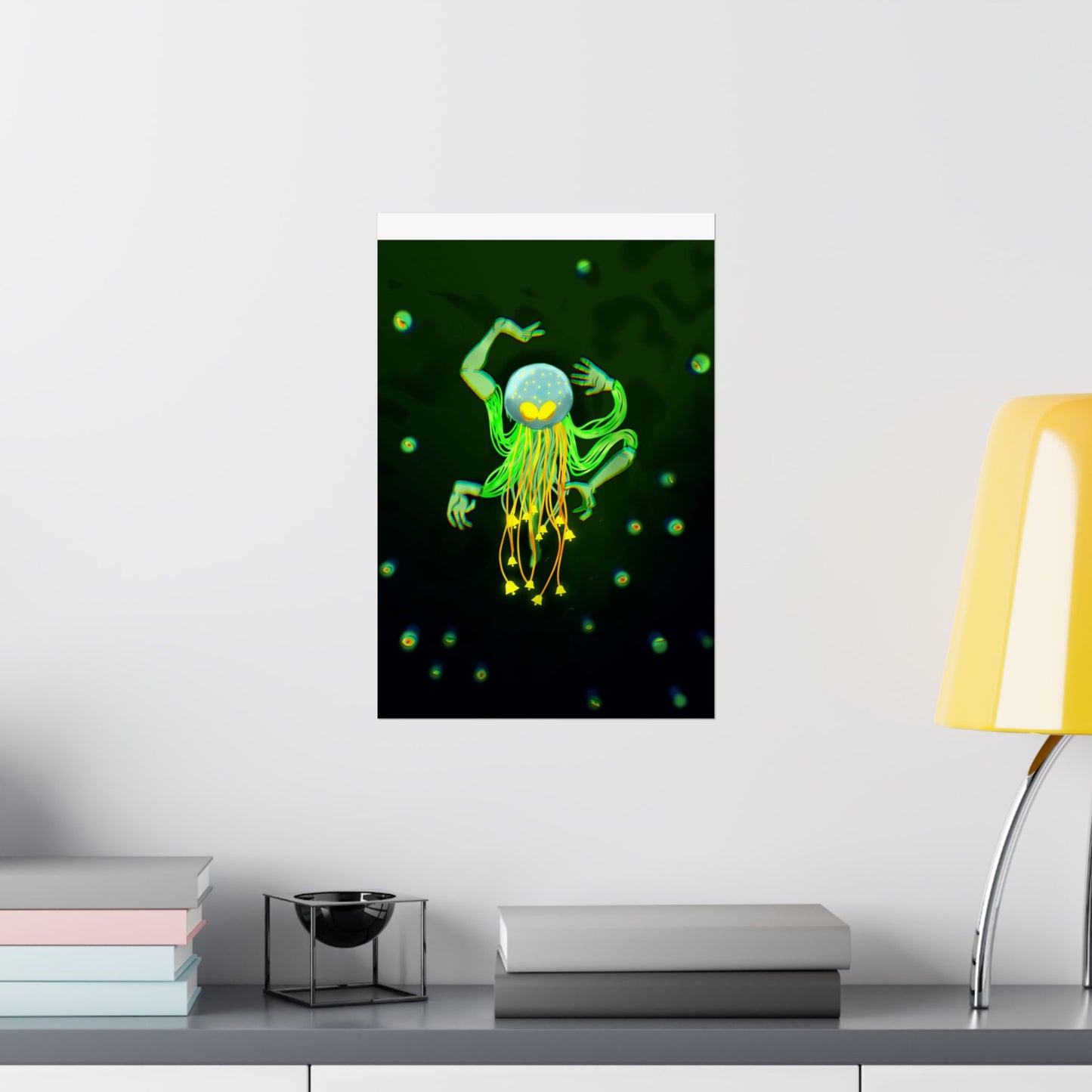 Lure (Poster) - This matte vertical poster brings a dreamy, bioluminescent world into your room (View 17)