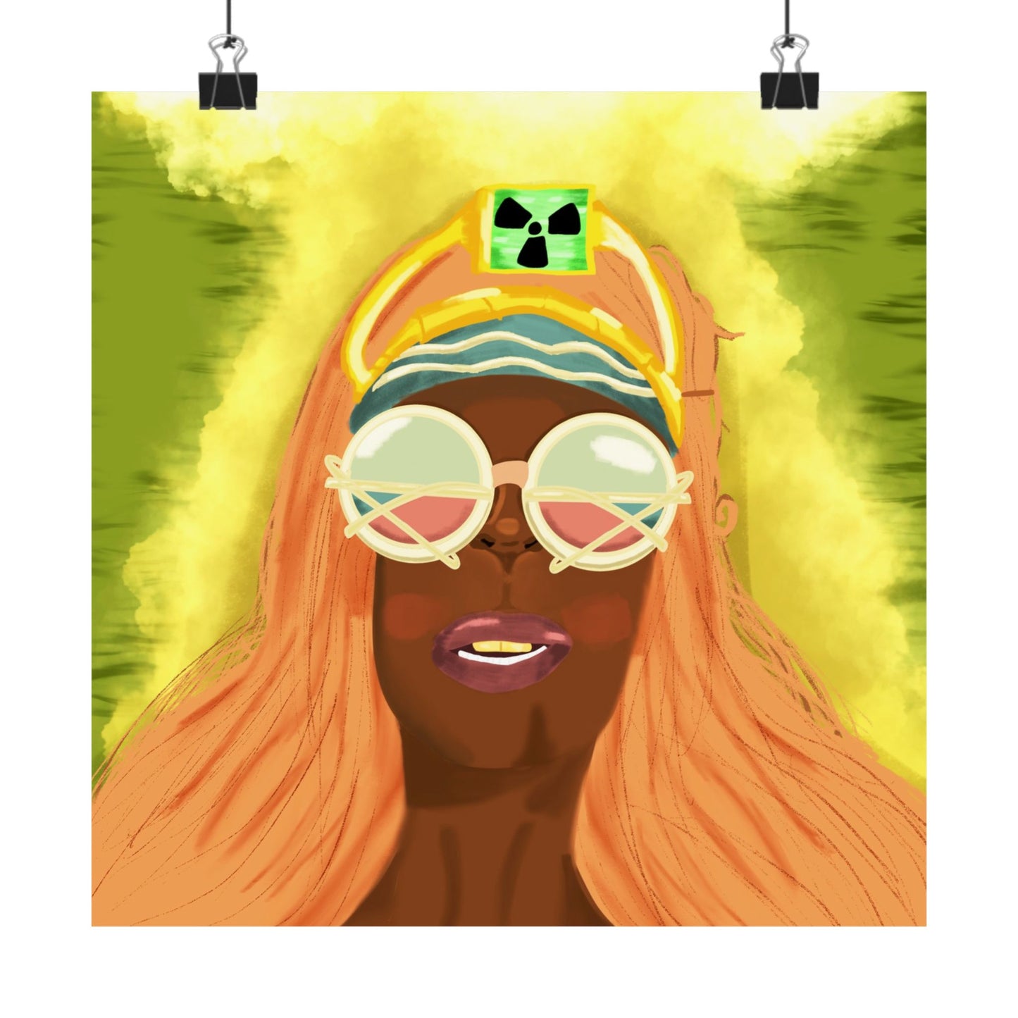 Monarch of the Apocalypse (Poster) - A vivid matte poster that brings bold color and confident personality to any indoor wall (View 9)