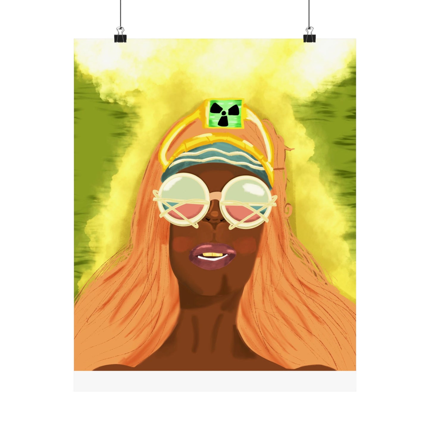 Monarch of the Apocalypse (Poster) - A vivid matte poster that brings bold color and confident personality to any indoor wall (View 5)
