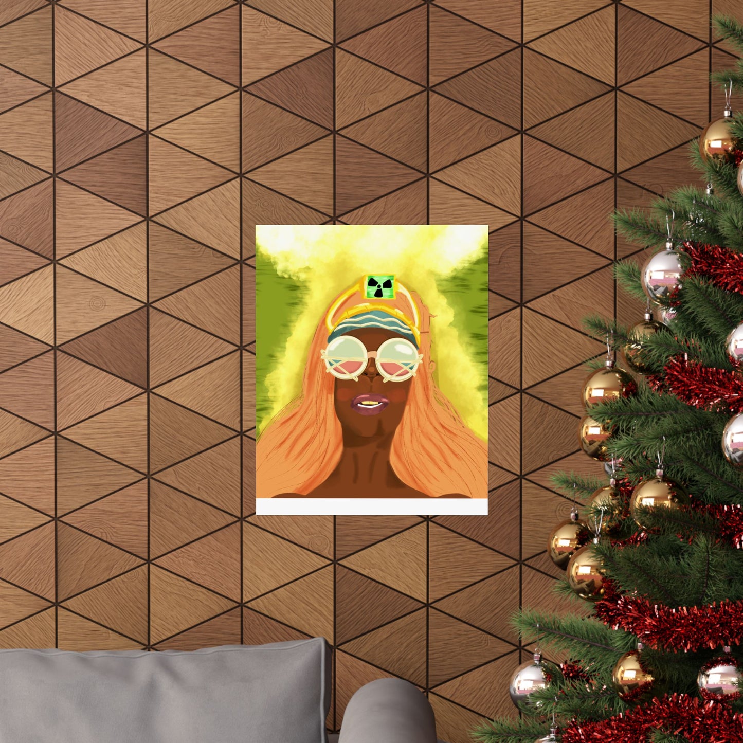 Monarch of the Apocalypse (Poster) - A vivid matte poster that brings bold color and confident personality to any indoor wall (View 28)