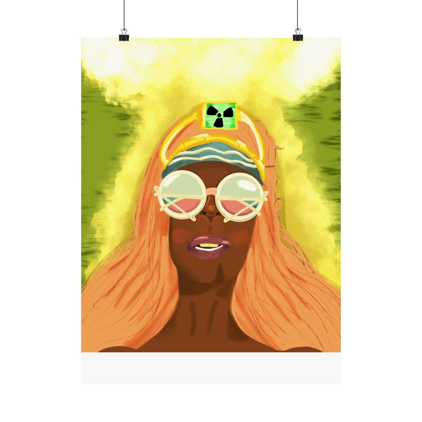 Monarch of the Apocalypse (Poster) - A vivid matte poster that brings bold color and confident personality to any indoor wall (View 6)