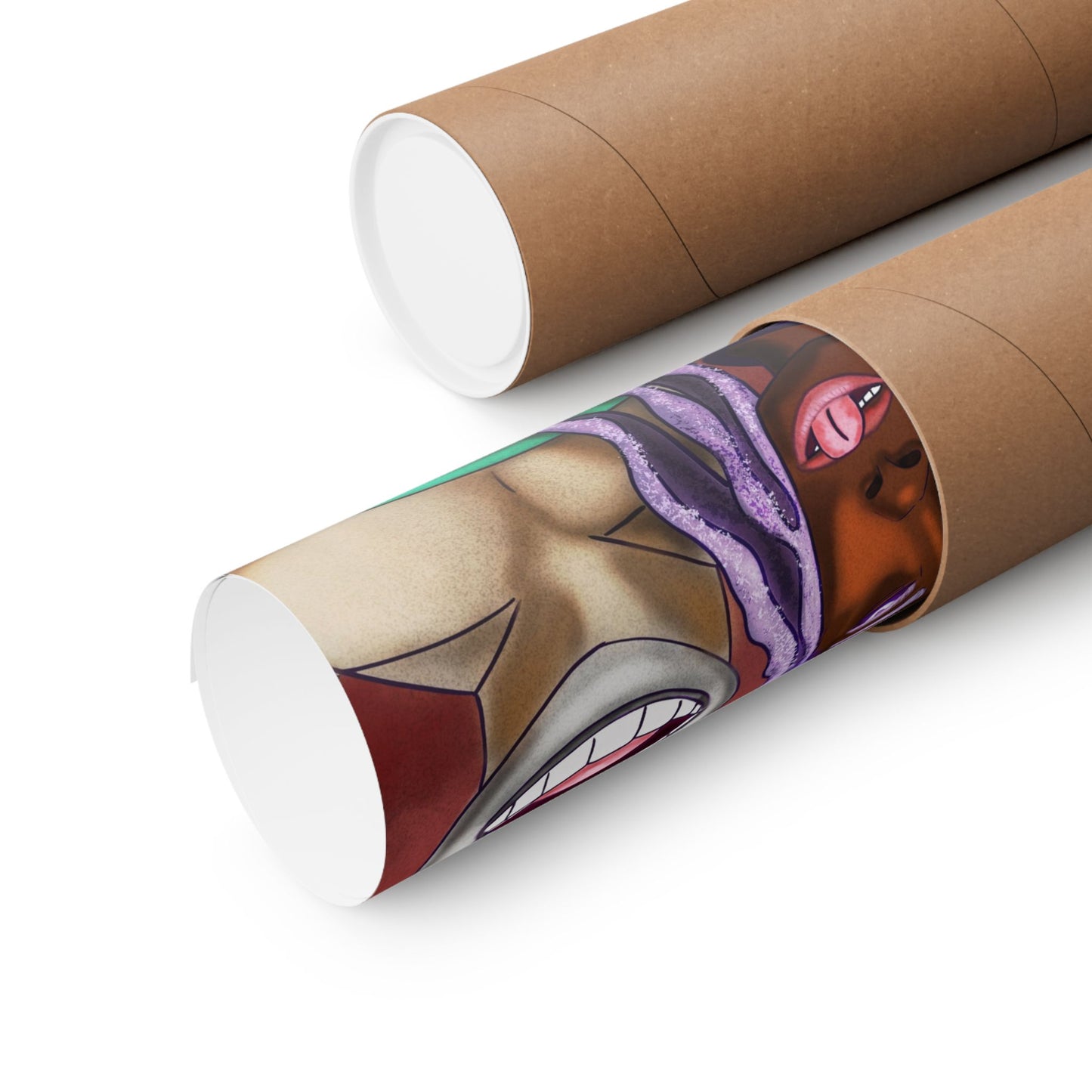 Ophelia and the Gang (Poster) - A bold, matte horizontal poster that brings raw, surreal energy to any indoor wall (View 6)