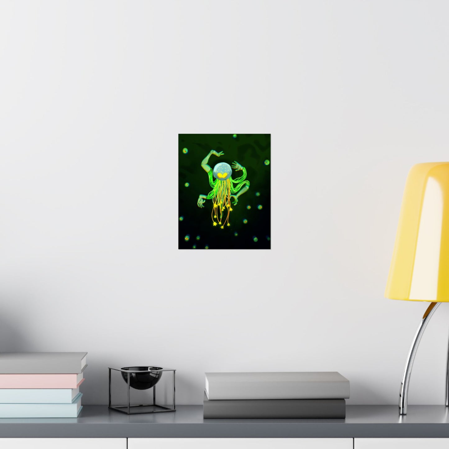 Lure (Poster) - This matte vertical poster brings a dreamy, bioluminescent world into your room (View 14)