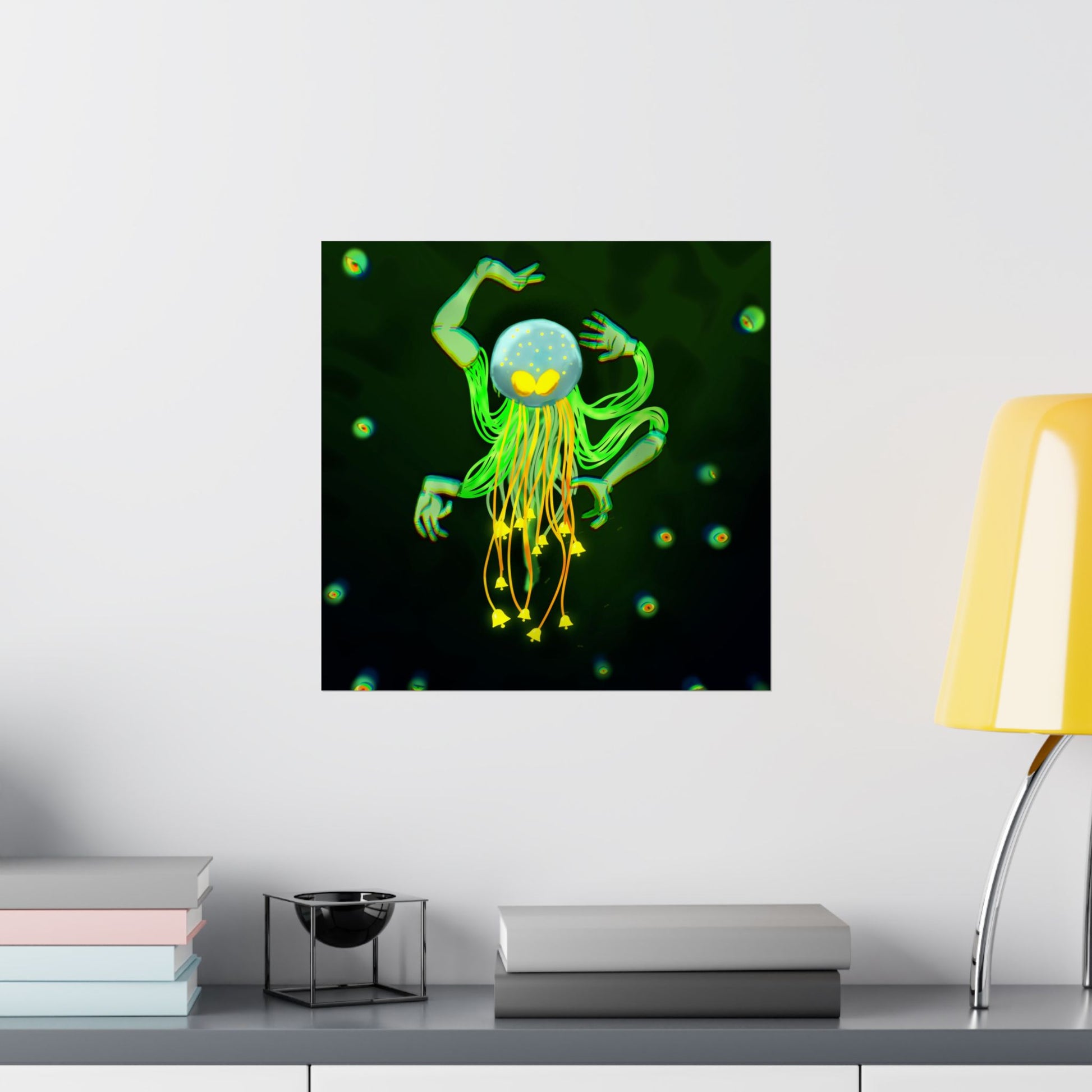 Lure (Poster) - This matte vertical poster brings a dreamy, bioluminescent world into your room (View 25)