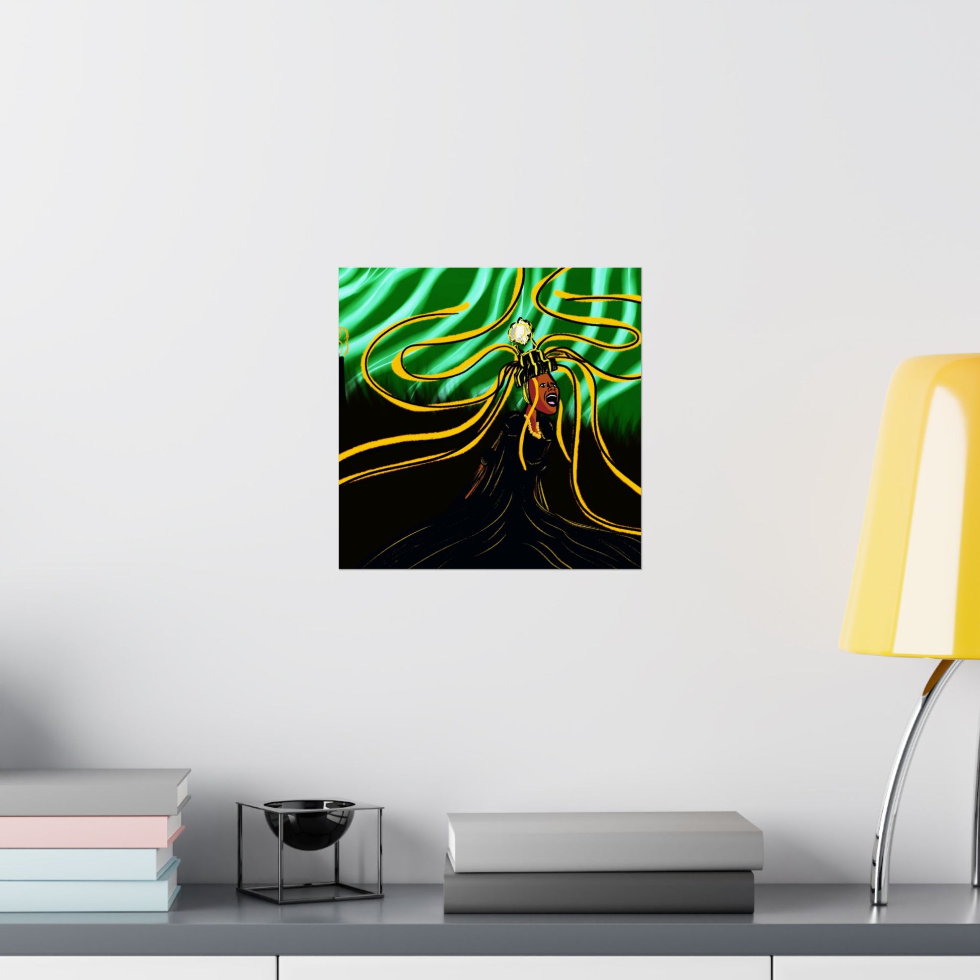 Wailing Oracle (Poster) - This matte horizontal poster brings bold, cinematic energy to any indoor space (View 23)