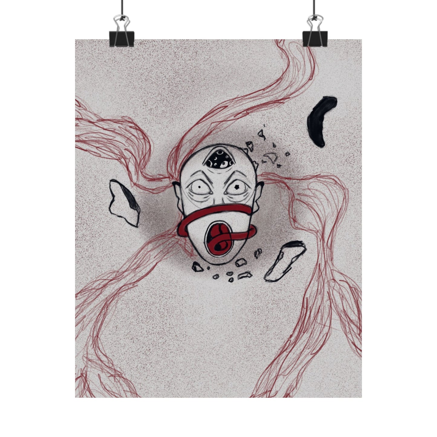 Suffocation (Poster) - A striking matte vertical poster printed on archival, museum-grade paper (View 14)