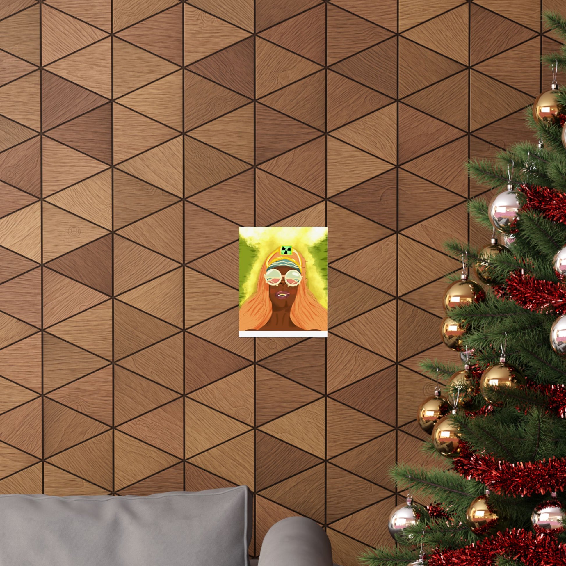 Monarch of the Apocalypse (Poster) - A vivid matte poster that brings bold color and confident personality to any indoor wall (View 16)