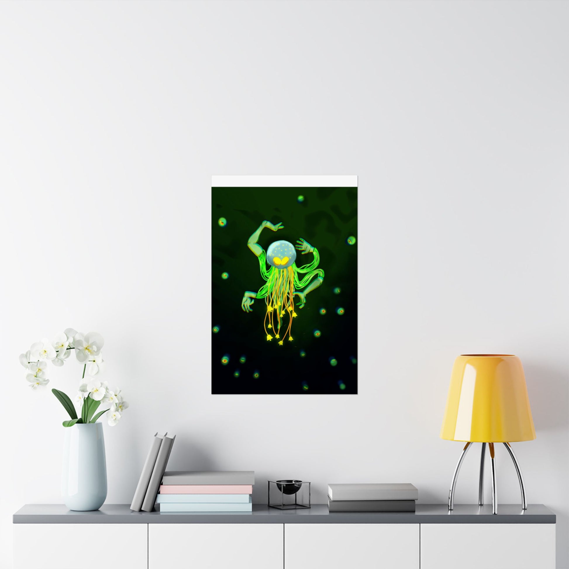 Lure (Poster) - This matte vertical poster brings a dreamy, bioluminescent world into your room (View 20)