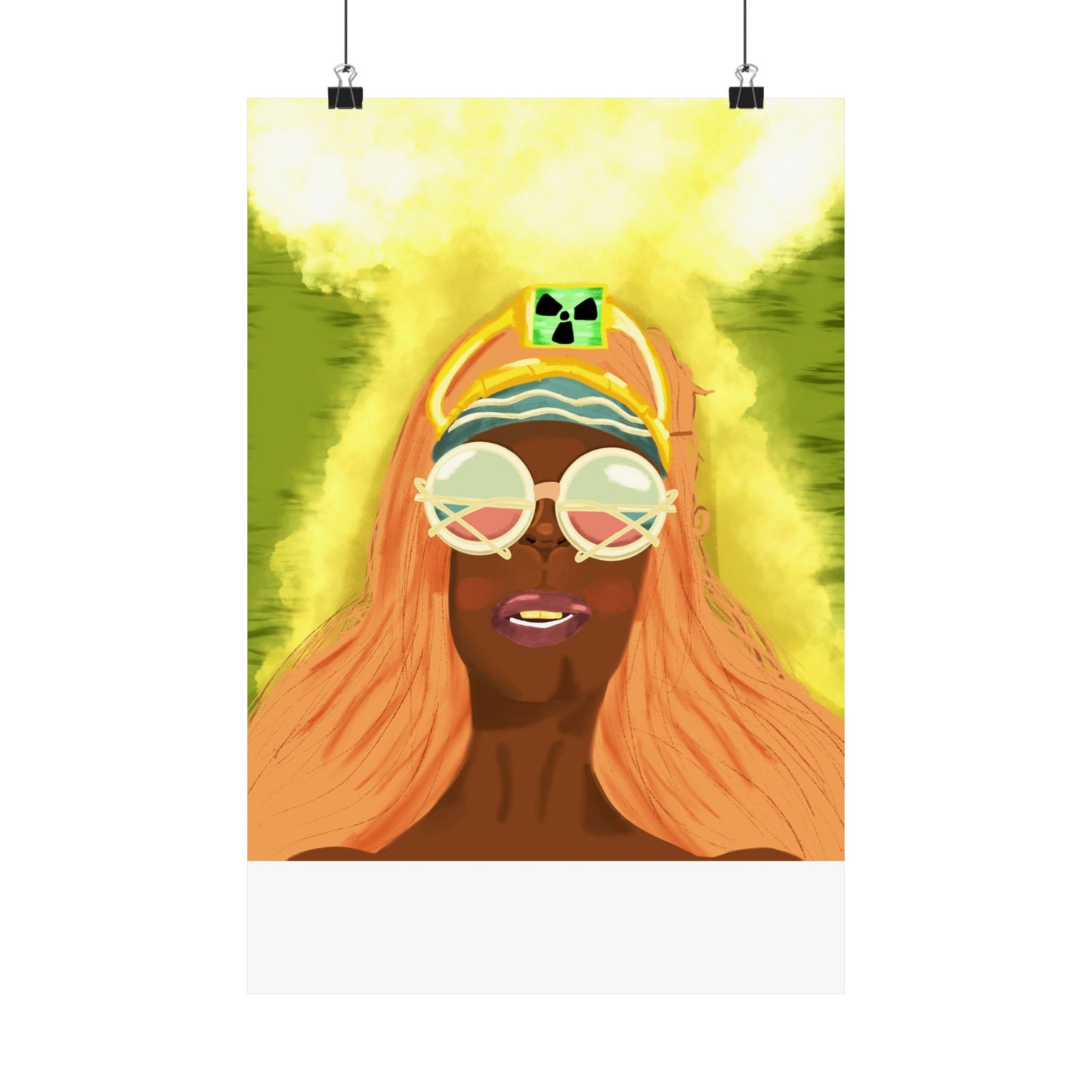 Monarch of the Apocalypse (Poster) - A vivid matte poster that brings bold color and confident personality to any indoor wall (View 4)