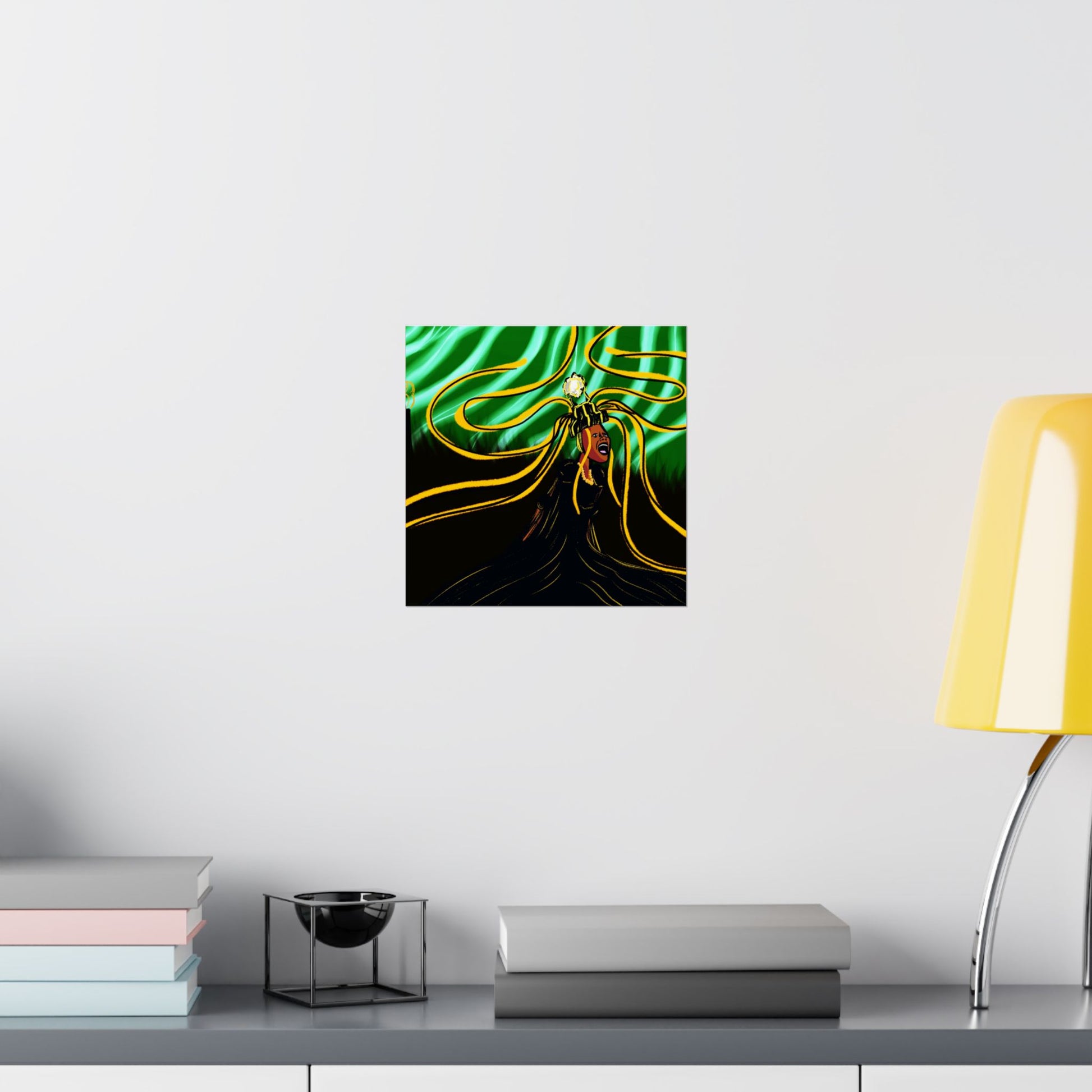 Wailing Oracle (Poster) - This matte horizontal poster brings bold, cinematic energy to any indoor space (View 22)