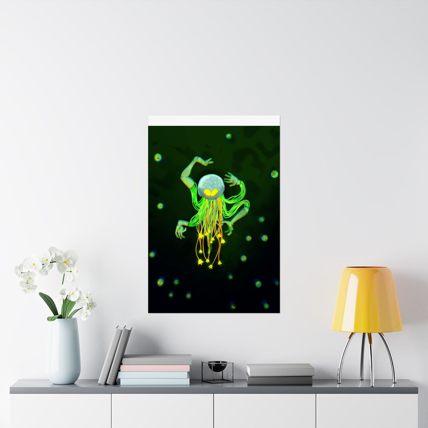Lure (Poster) - This matte vertical poster brings a dreamy, bioluminescent world into your room (View 21)