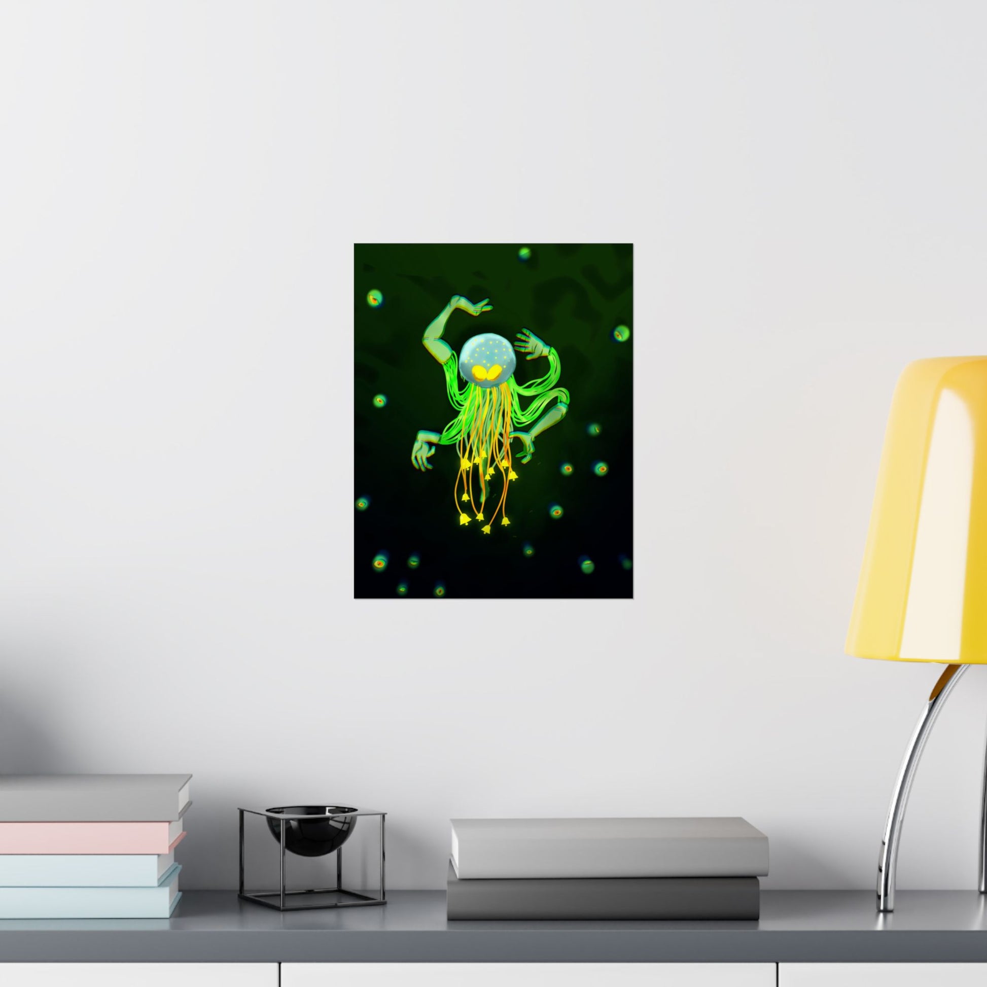 Lure (Poster) - This matte vertical poster brings a dreamy, bioluminescent world into your room (View 15)