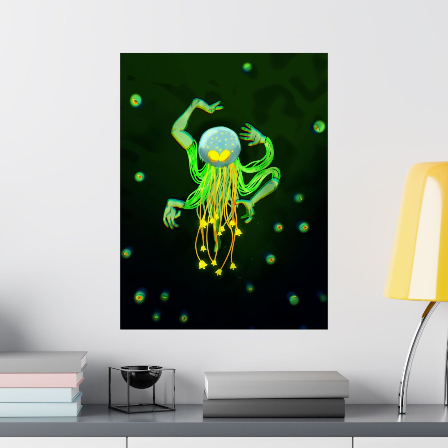 Lure (Poster) - This matte vertical poster brings a dreamy, bioluminescent world into your room (View 19)