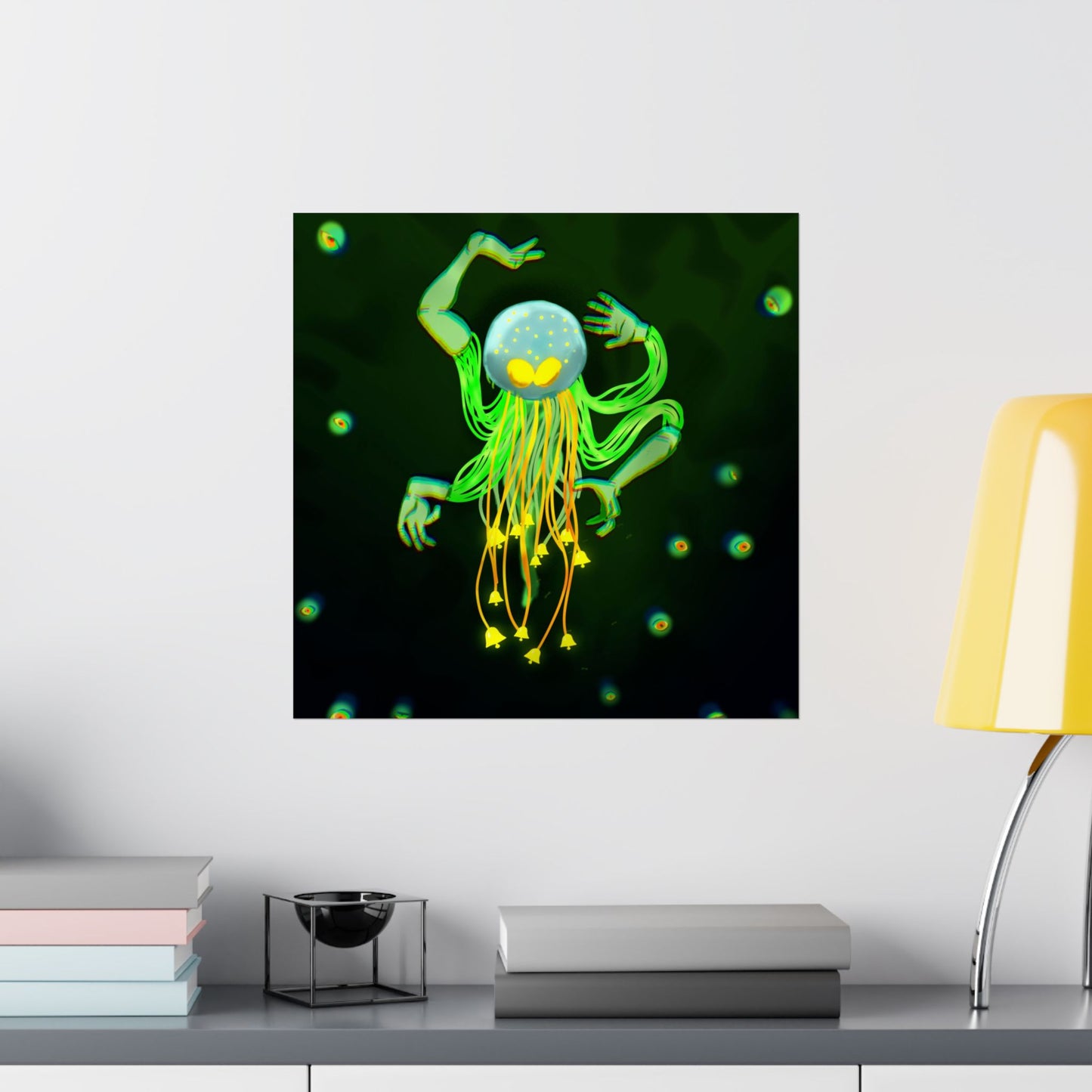Lure (Poster) - This matte vertical poster brings a dreamy, bioluminescent world into your room (View 26)