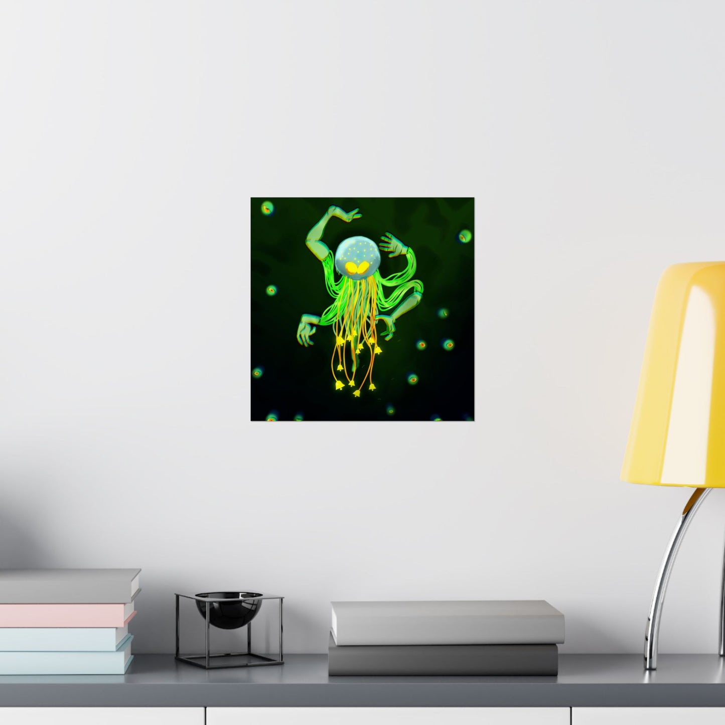 Lure (Poster) - This matte vertical poster brings a dreamy, bioluminescent world into your room (View 23)