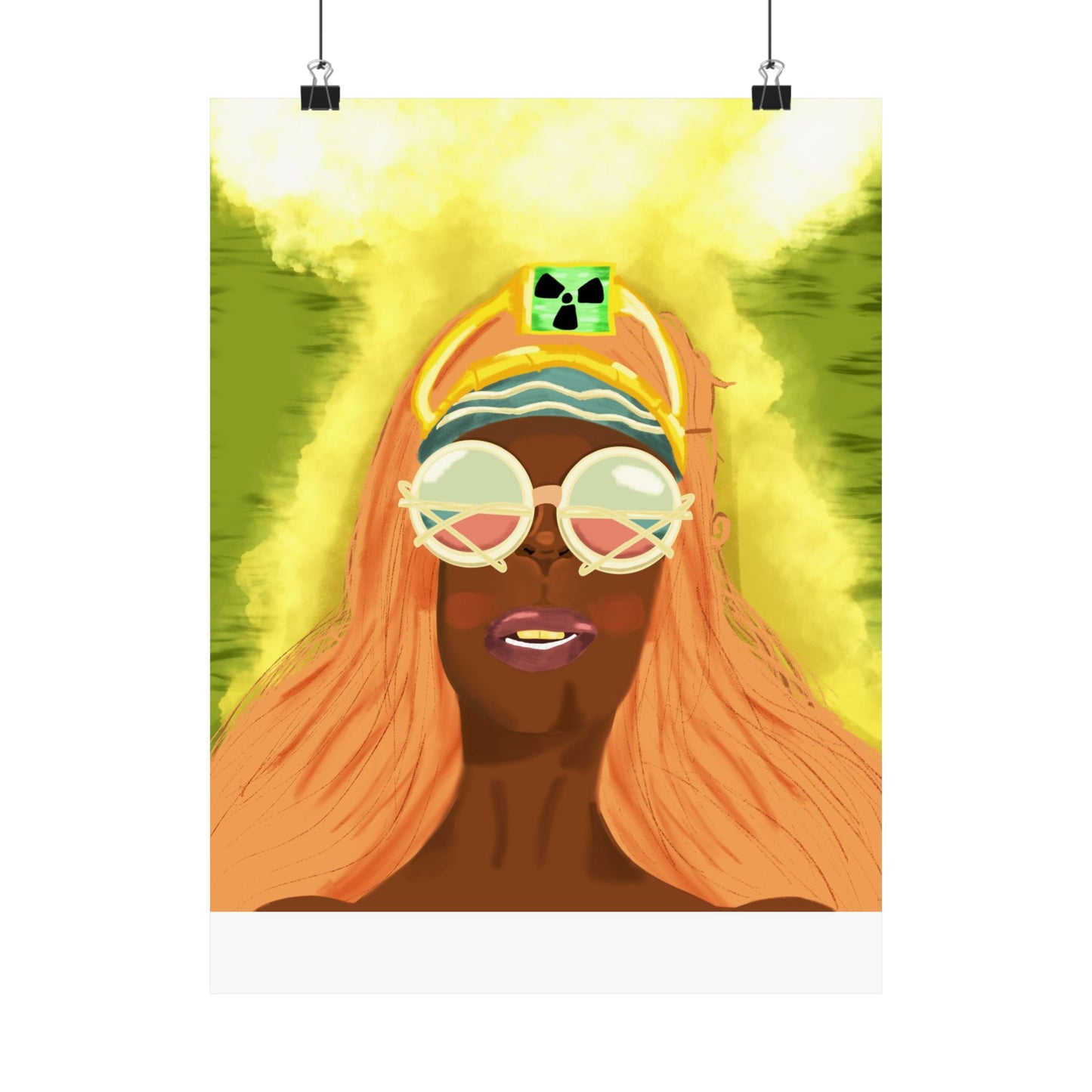 Monarch of the Apocalypse (Poster) - A vivid matte poster that brings bold color and confident personality to any indoor wall (View 3)
