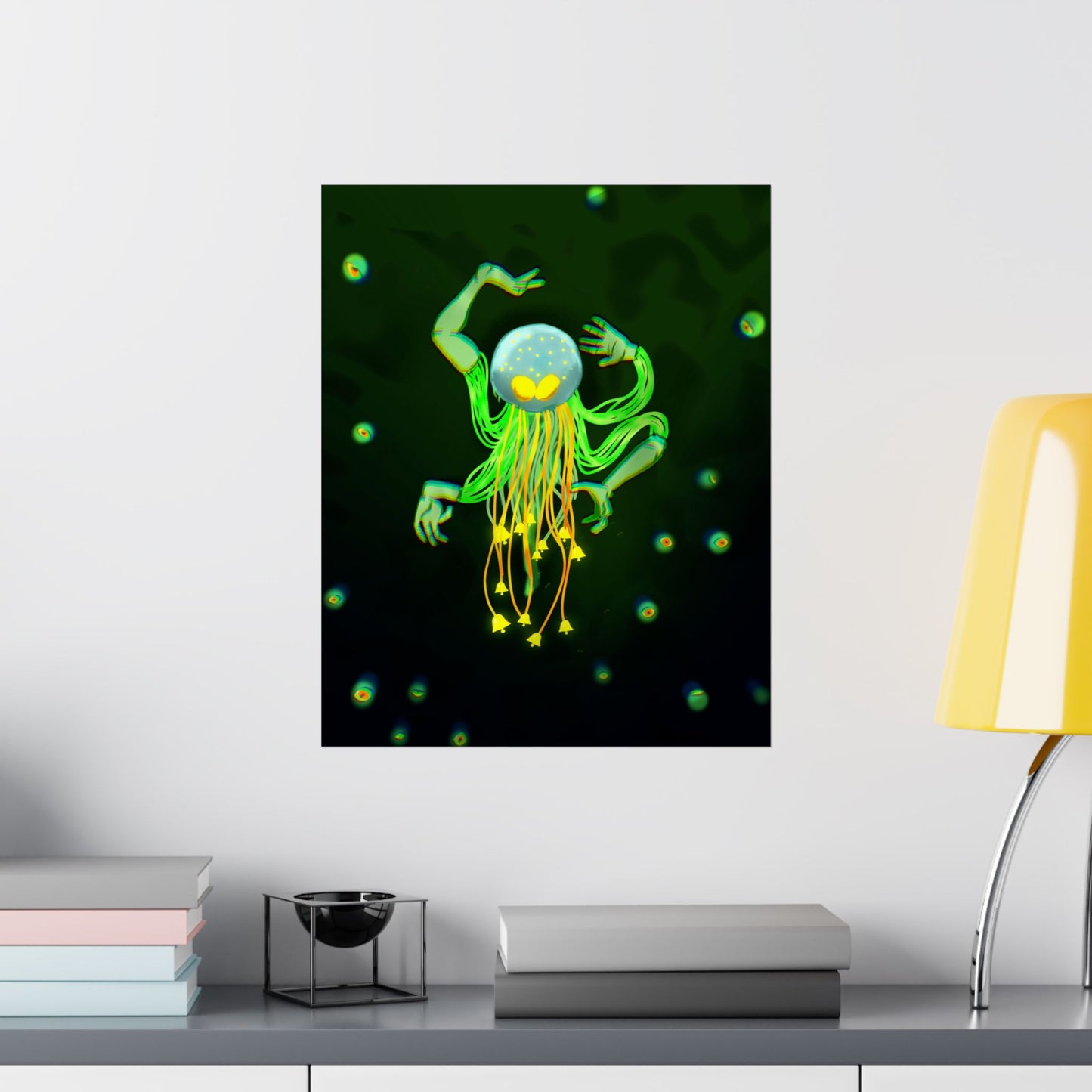 Lure (Poster) - This matte vertical poster brings a dreamy, bioluminescent world into your room (View 18)