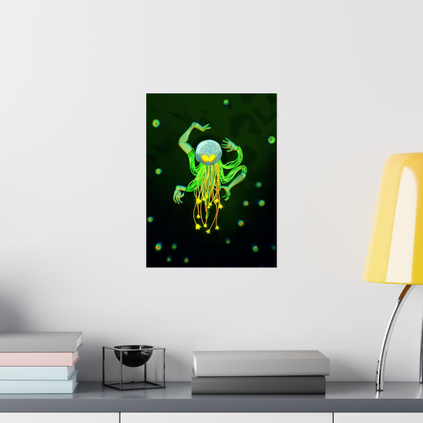 Lure (Poster) - This matte vertical poster brings a dreamy, bioluminescent world into your room (View 16)