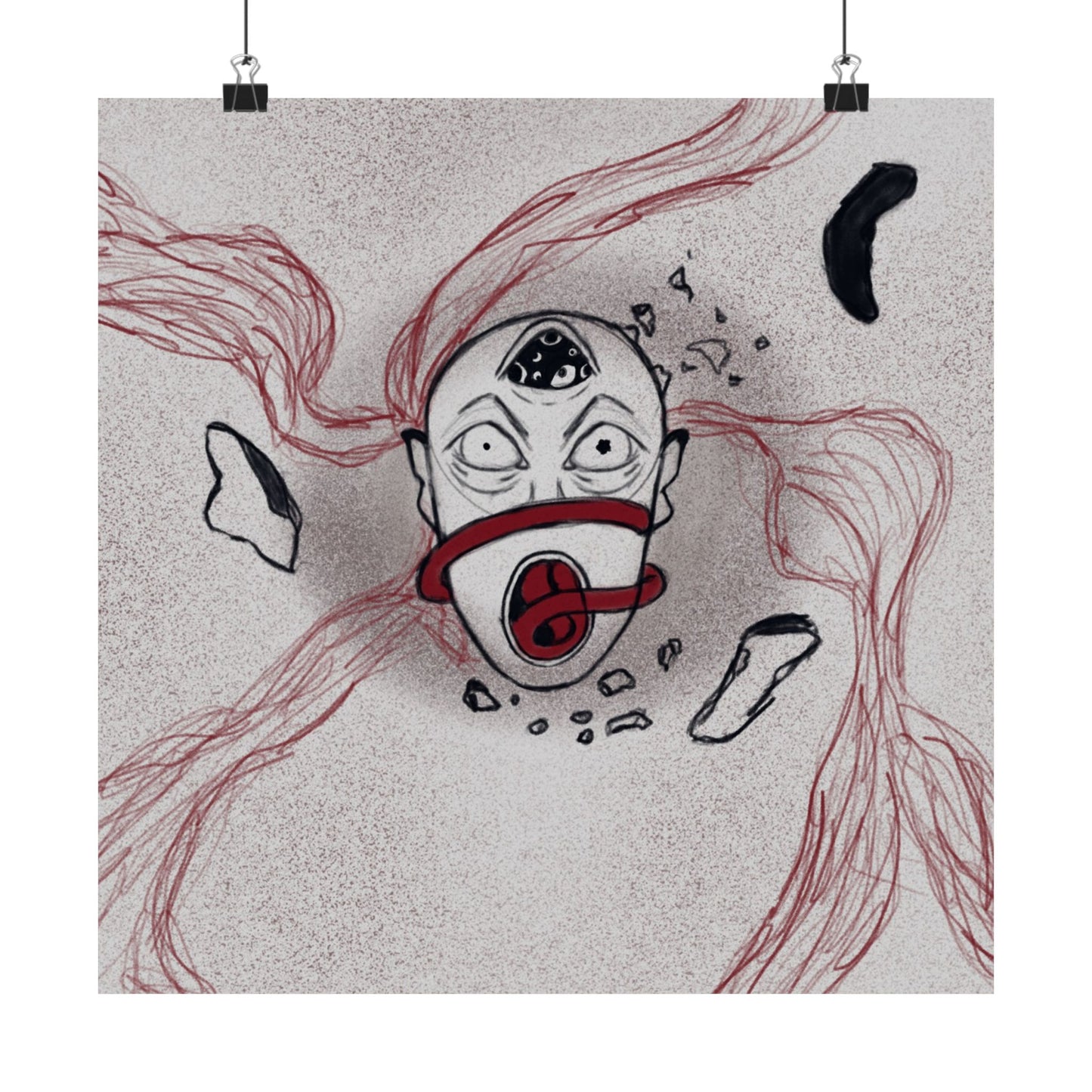 Suffocation (Poster) - A striking matte vertical poster printed on archival, museum-grade paper (View 11)